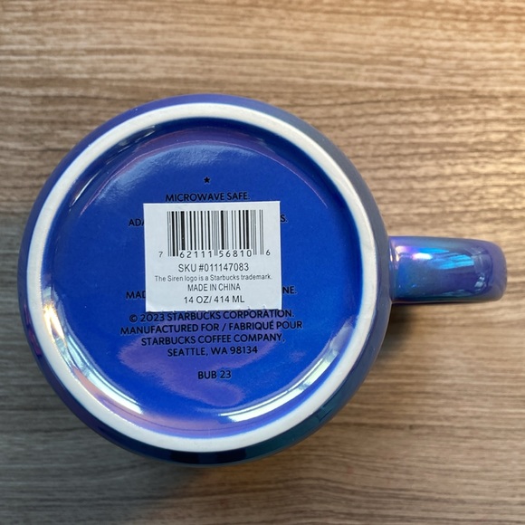 Starbucks Christmas Holiday iridescent mug 2023 - Picture 8 of 11
